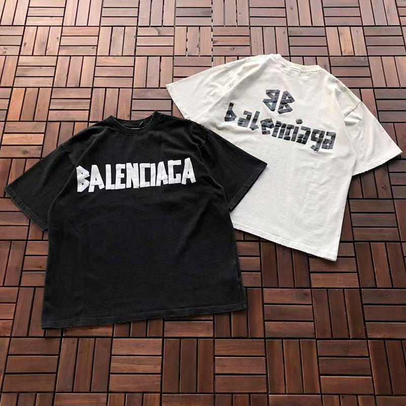 BALENCIAGA T-SHIRT 22091524 (im 180CM 68KG iwear size M in the photo）