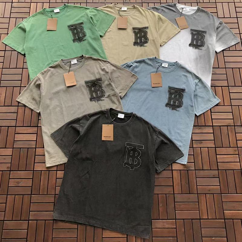 BURBERRY T-SHIRT 66012134 (im 185CM 80KG iwear size L in the photo)
