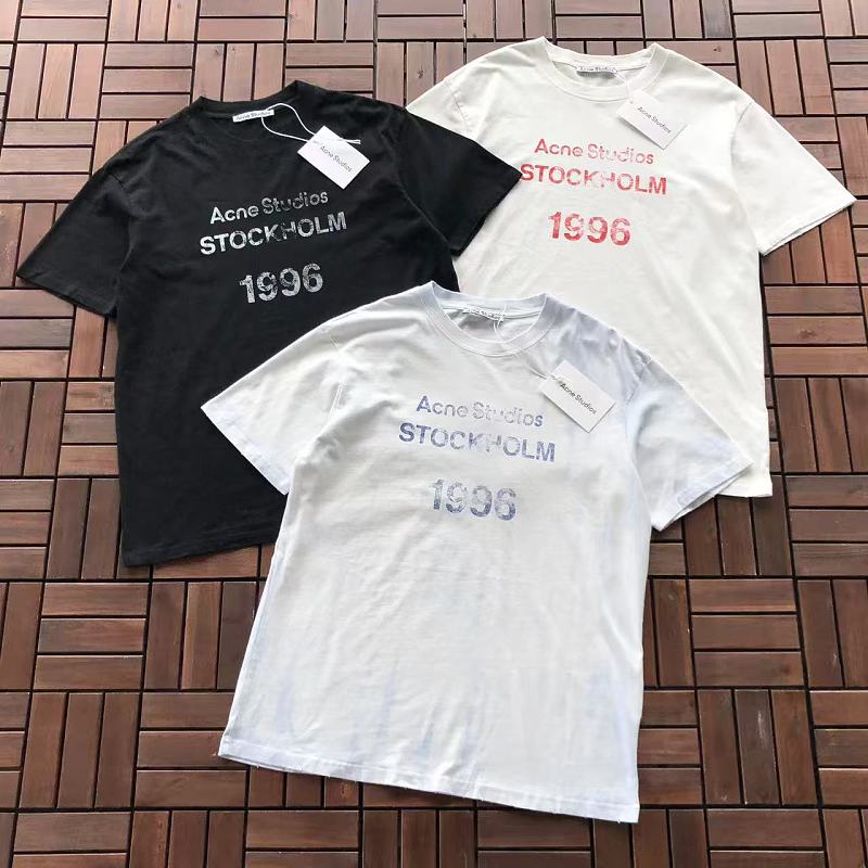 ACNE STUDIOS T-SHIRT 66051040 (im 180CM 68KG iwear size M in the photo)