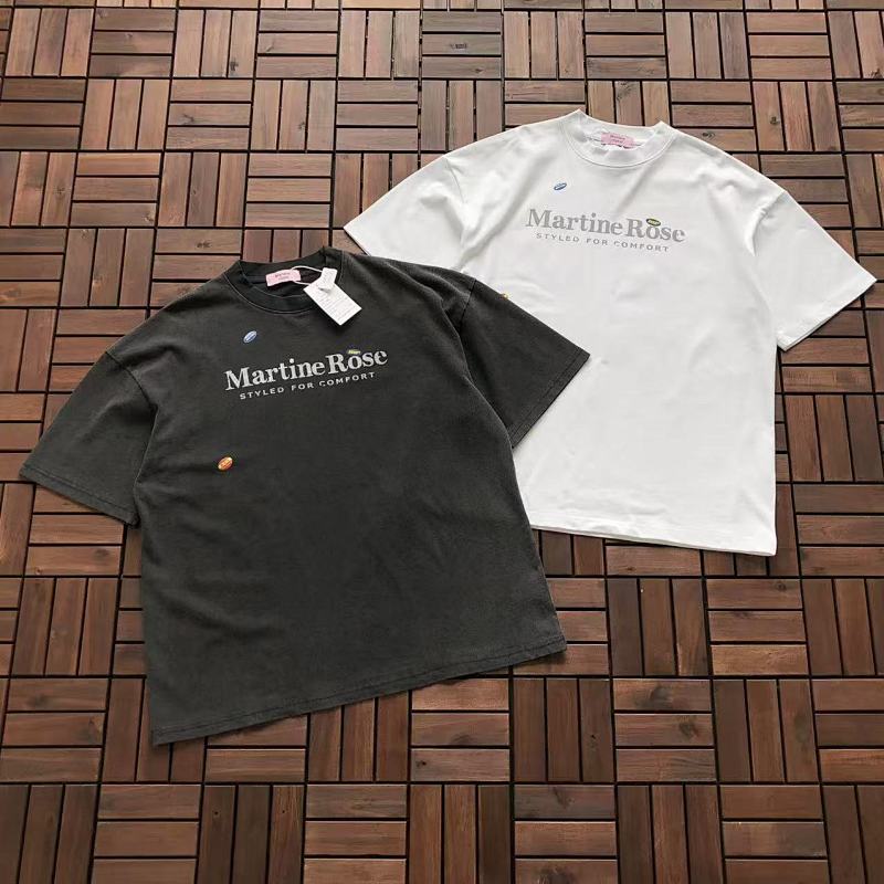 MARTINE ROSE T-SHIRT 77020104 (im 180CM 68KG iwear size M in the photo)