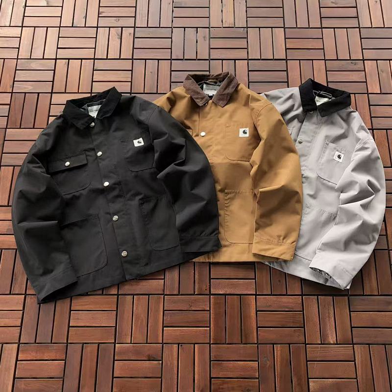 CARHARTT JACKET 22110230 (im 176CM 58KG iwear size M in the photo)