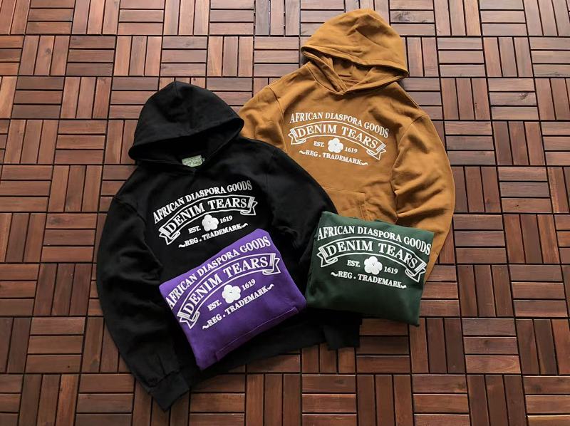 DENIM TEARS HOODIE 33102608 (im 176CM 58KG iwear size M in the photo)