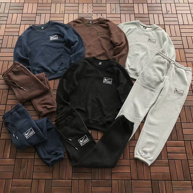 TOP PANTS NIKE& STUSSY SWEATER TROUSERS FLEECE 77061181