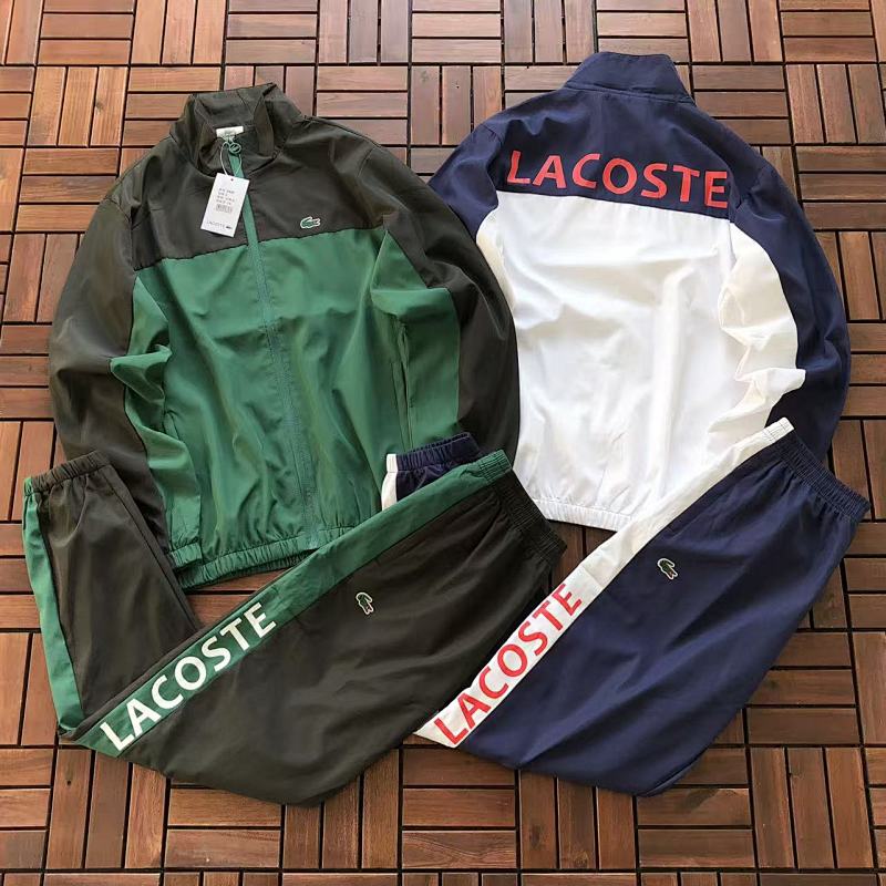 LACOSTE JACKET TROUSERS 11122106 (im 180CM 68KG iwear size L in the photo)