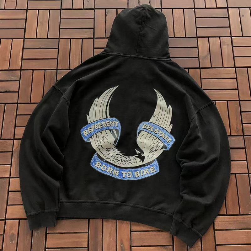 REPRESENT HOODIE 77080515 (im 185CM 80KG iwear size M in the photo)