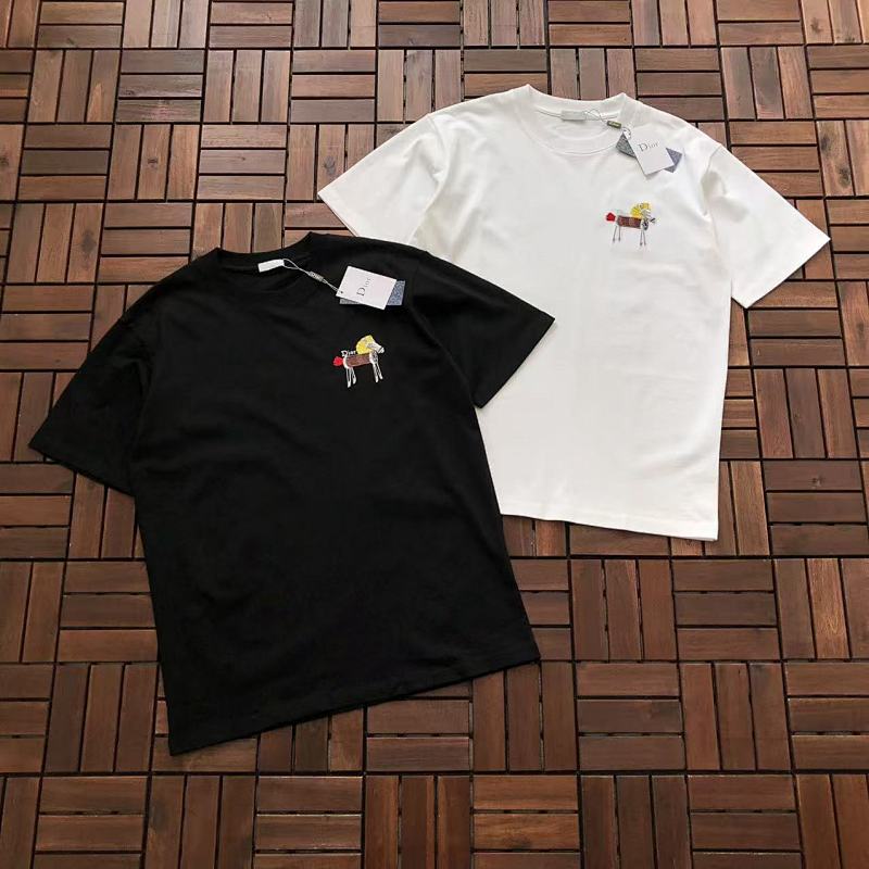 DIOR T-SHIRT 77032212 (im 176CM 58KG iwear size M in the photo)