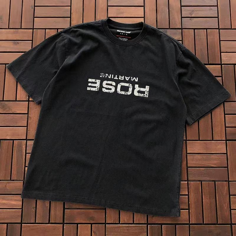 MARTINE ROSE T-SHIRT 88040913 (im 185CM 70KG iwear size S in the photo)