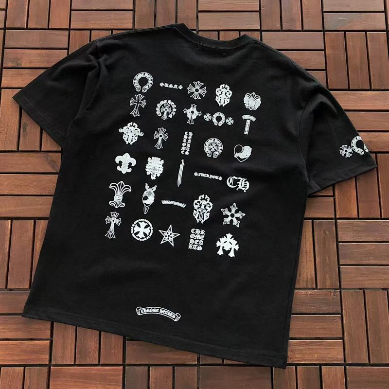 CHROME HEARTS T-SHIRT 77041091 (im 185CM 70KG iwear size M in the photo)