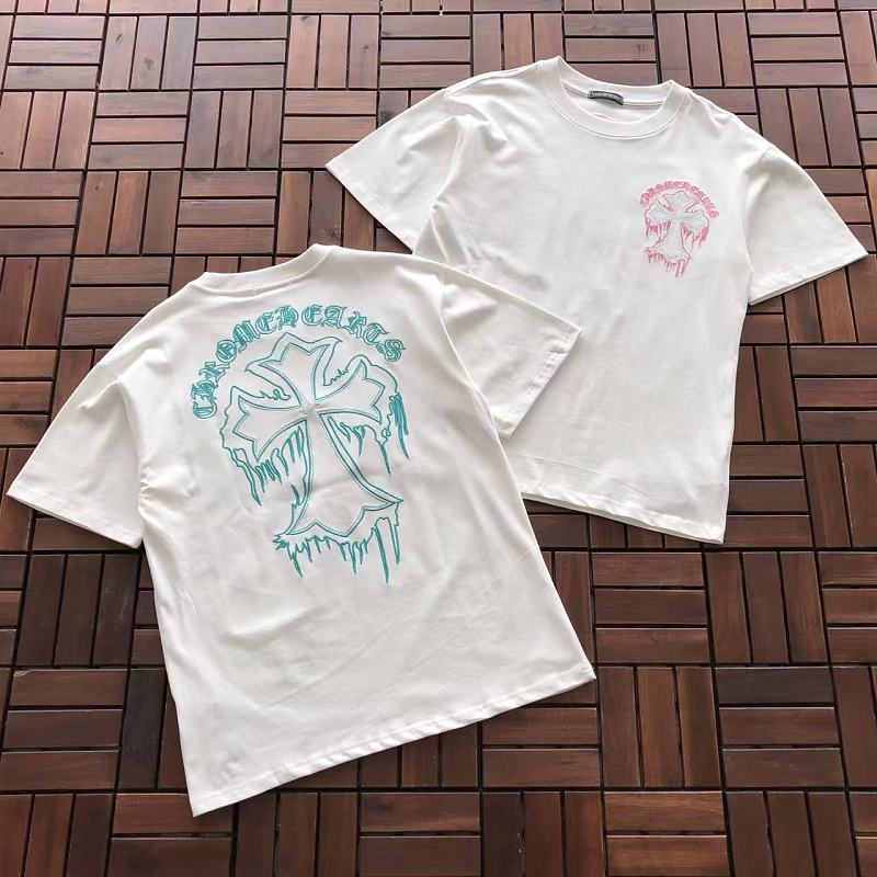 CHROME HEARTS T-SHIRT 77061019 (im 185CM 70KG iwear size M in the photo)