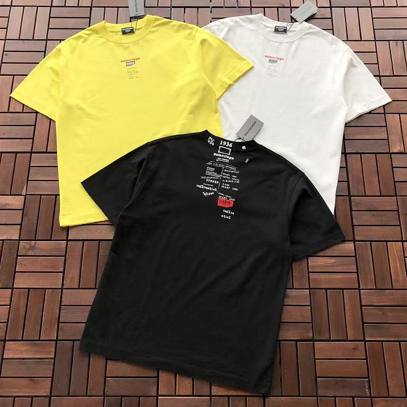 BALENCIAGA T-SHIRT 55071725 (im 185CM 80KG iwear size M in the photo)