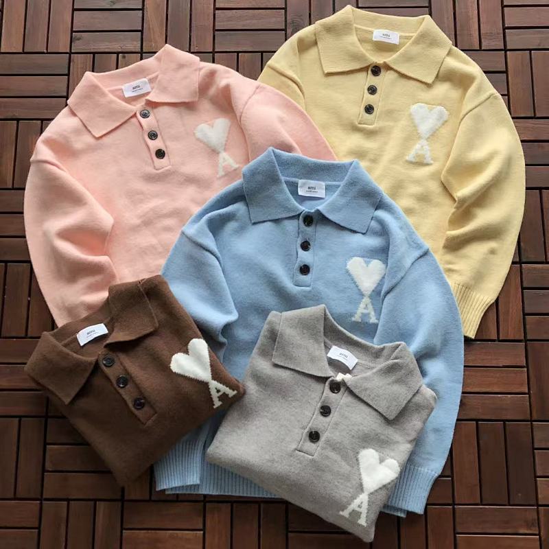 AMI SWEATER 11101784 (im 176CM 58KG iwear size S in the photo)