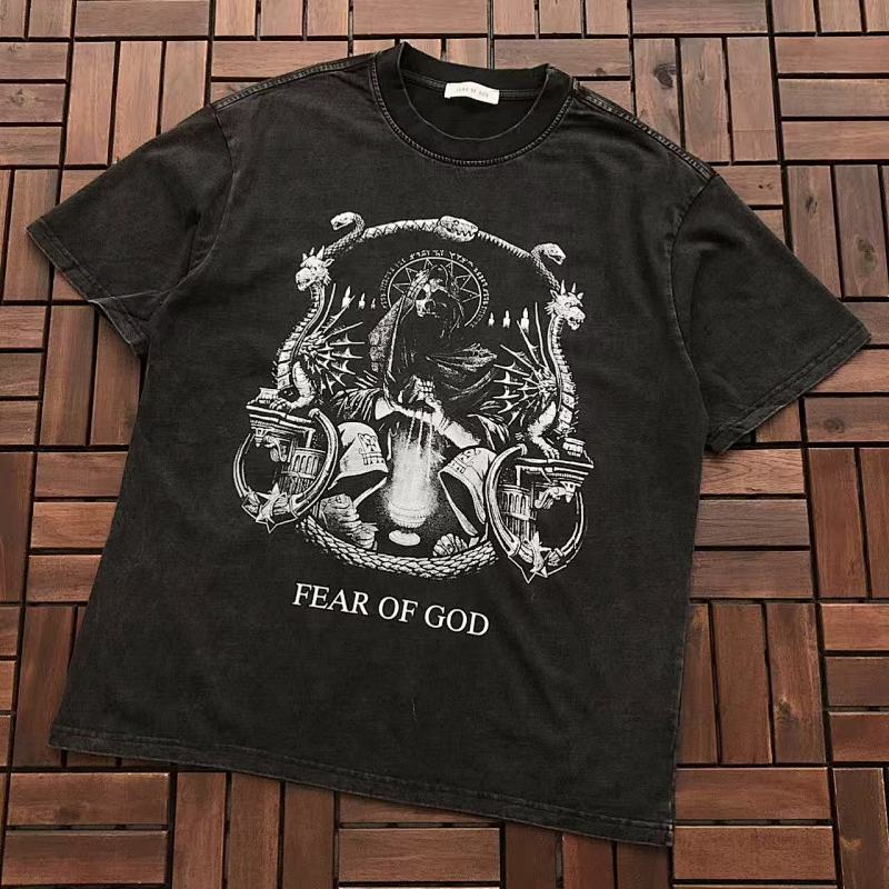 FOG T-SHIRT 77031837 (im 180CM 68KG iwear size M in the photo)