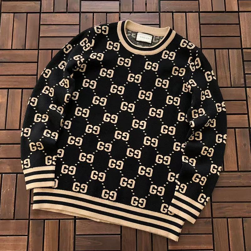 GUCCI SWEATER 77011105 (im 176CM 58KG iwear size L in the photo)
