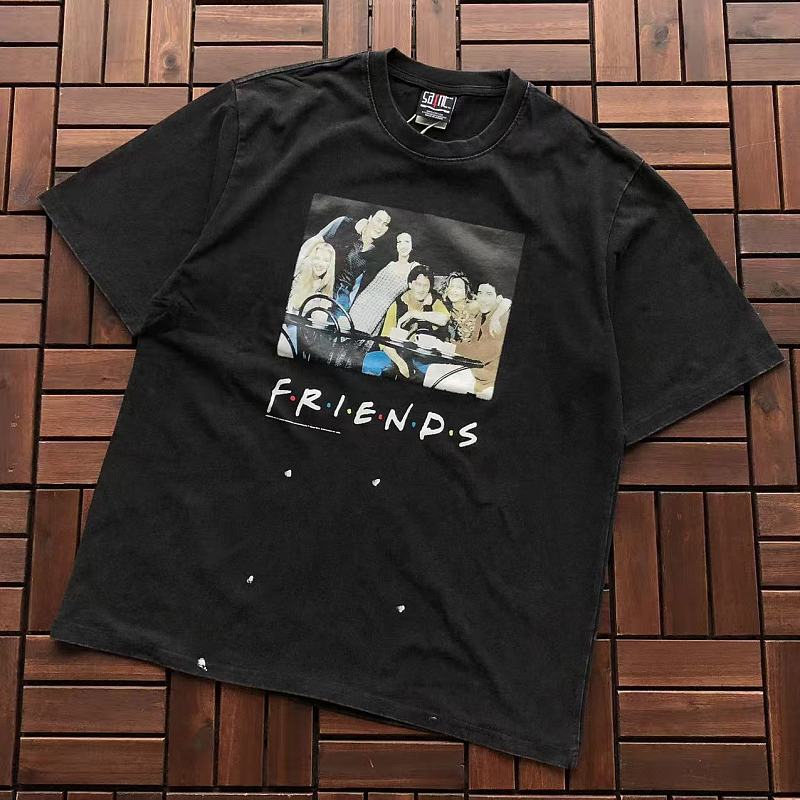 SAINT MICHAEL T-SHIRT 77042353 (im 176CM 58KG iwear size M in the photo)