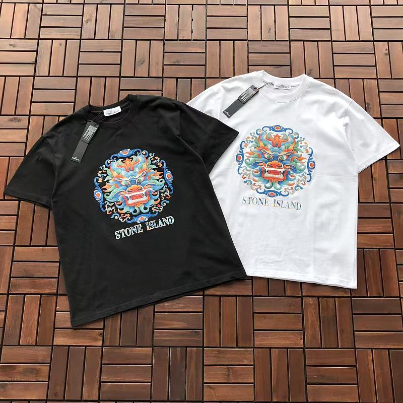STONE ISLAND T-SHIRT 55022855 (im 185CM 80KG iwear size M in the photo)