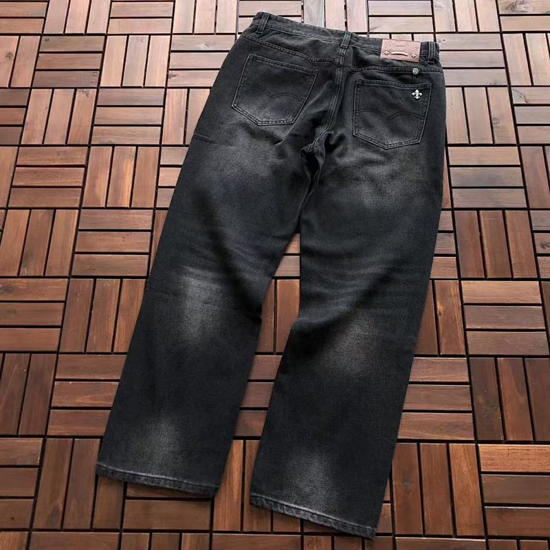 CHROME HEARTS JEANS 22092634 (im 180CM 68KG iwear size 33 in the photo)