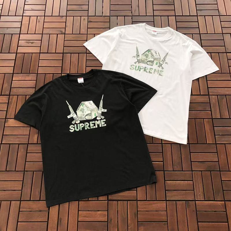 SUPREME T-SHIRT 77051415 (im 185CM 70KG iwear size L in the photo)
