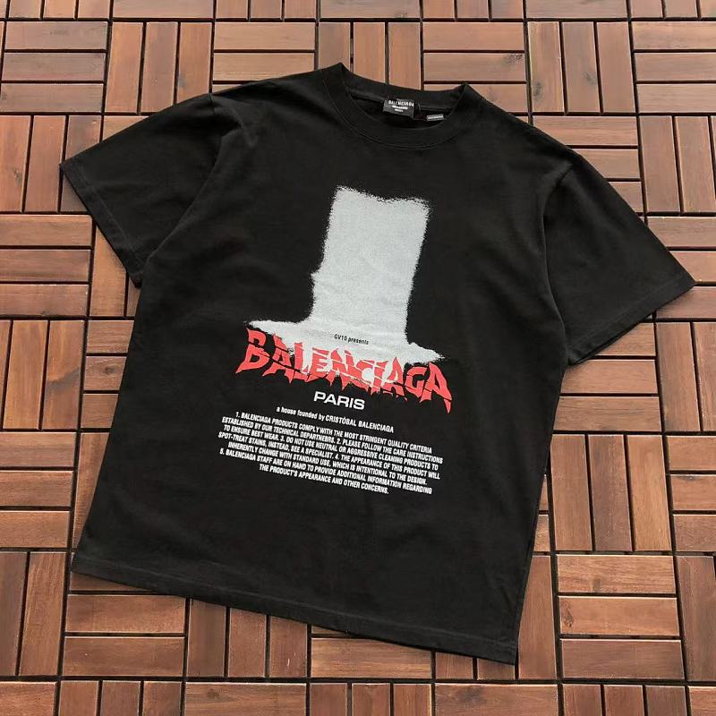 BALENCIAGA T-SHIRT 77071211 (im 185CM 70KG iwear size S in the photo)