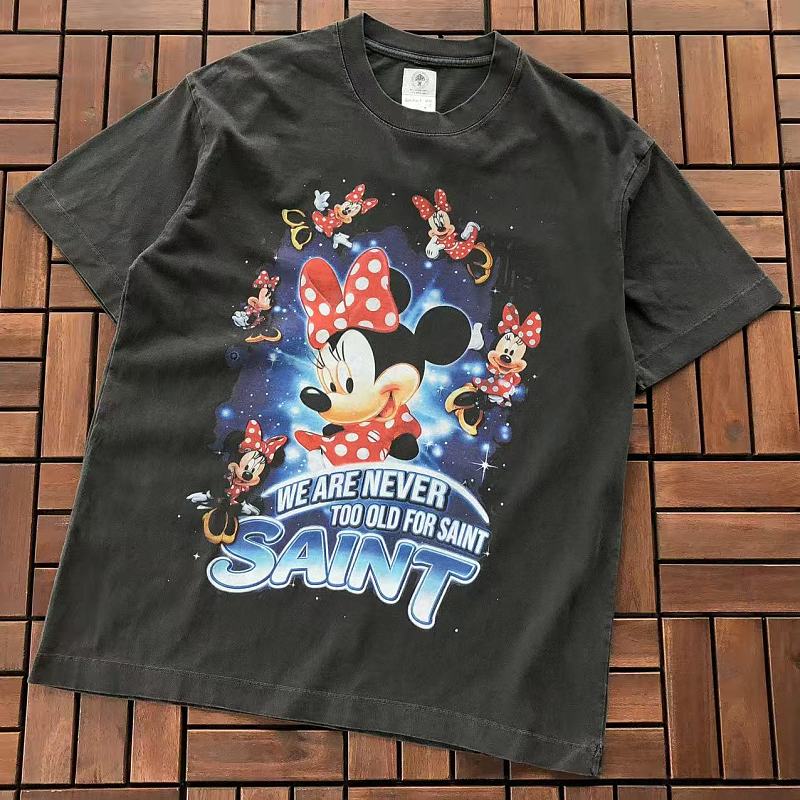 SAINT MICHAEL & DISNEY T-SHIRT 55041758 (im 180CM 68KG iwear size S in the photo)