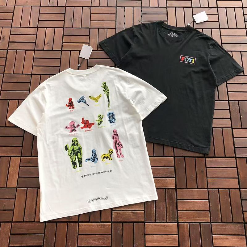 CHROME HEARTS T-SHIRT 55051450 (im 185CM 80KG iwear size M in the photo)