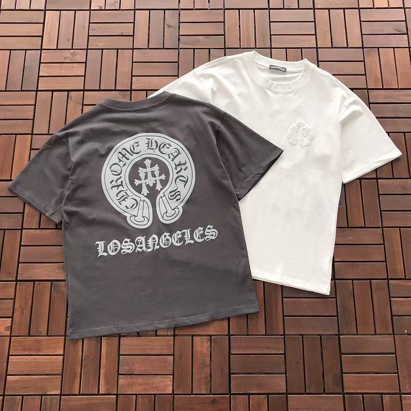 CHROME HEARTS T-SHIRT 77061005 (im 185CM 70KG iwear size M in the photo)