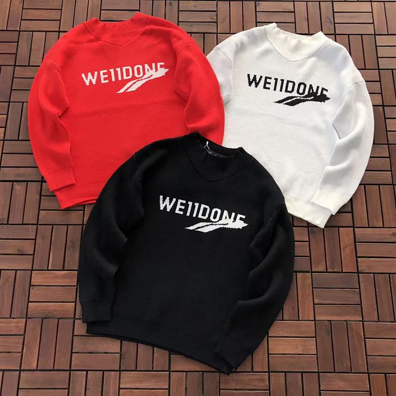 WE11DONE SWEATER 77010944 (im 176CM 58KG iwear size L in the photo)