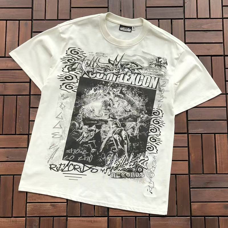 HELLSTAR T-SHIRT 55051529 (im 185CM 80KG iwear size S in the photo)