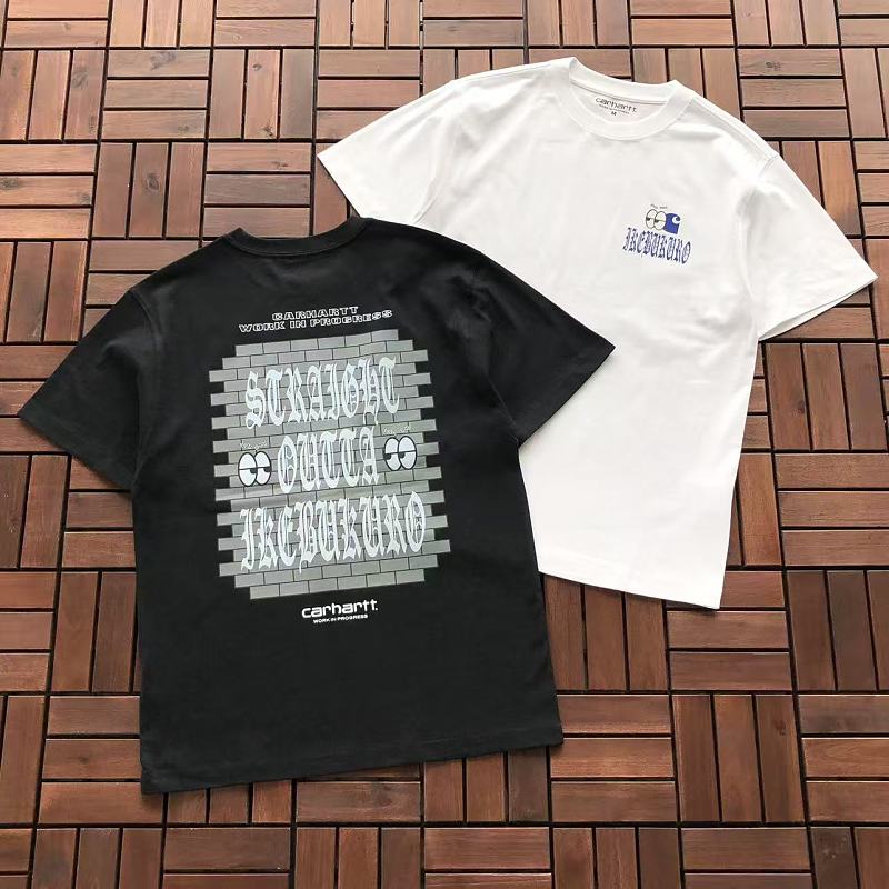 CARHARTT T-SHIRT 55041507 (im 185CM 80KG iwear size M in the photo)