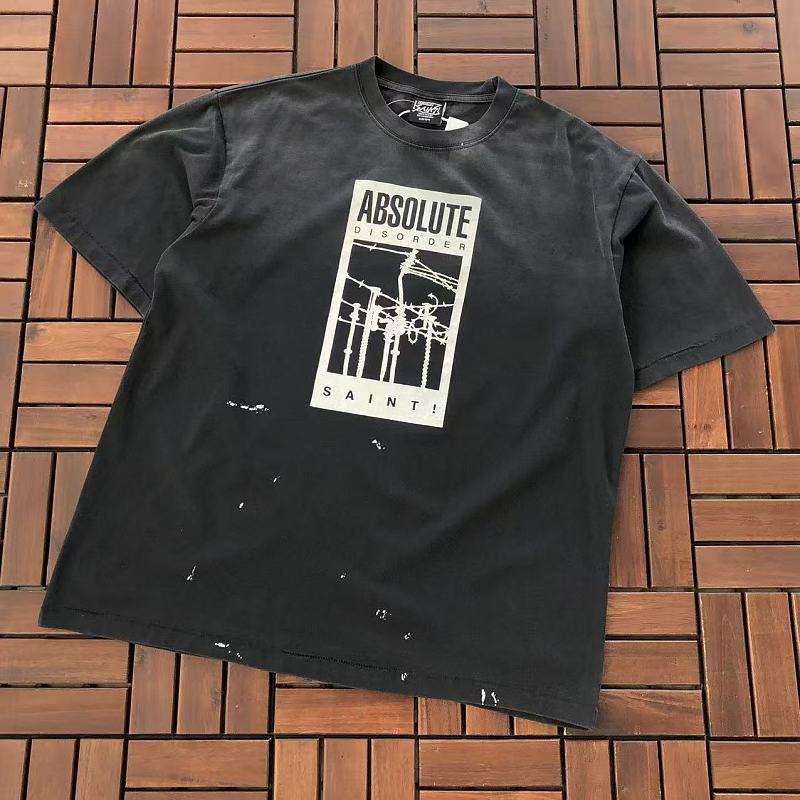 SAINT MICHAEL T-SHIRT 77042720 (im 185CM 70KG iwear size M in the photo)