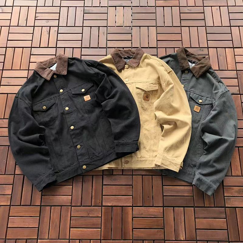 CARHARTT JACKET 22110221 (im 176CM 58KG iwear size M in the photo)