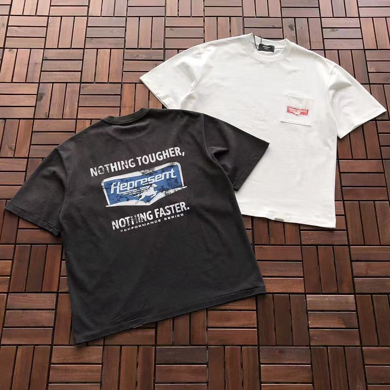 REPRESENT T-SHIRT 55052004 (im 185CM 70KG iwear size S in the photo)