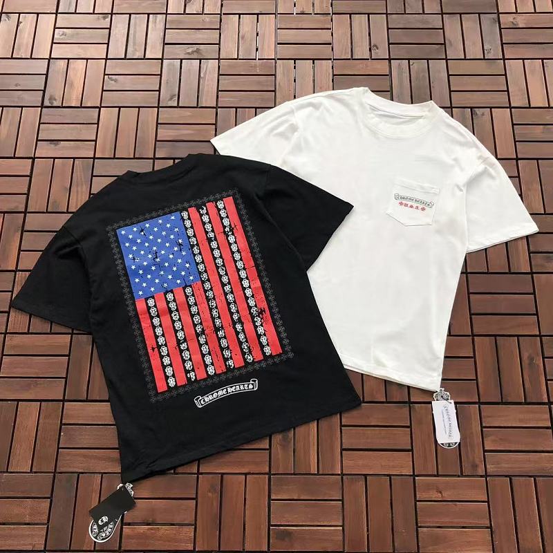 CHROME HEARTS T-SHIRT 77061009 (im 185CM 70KG iwear size M in the photo)