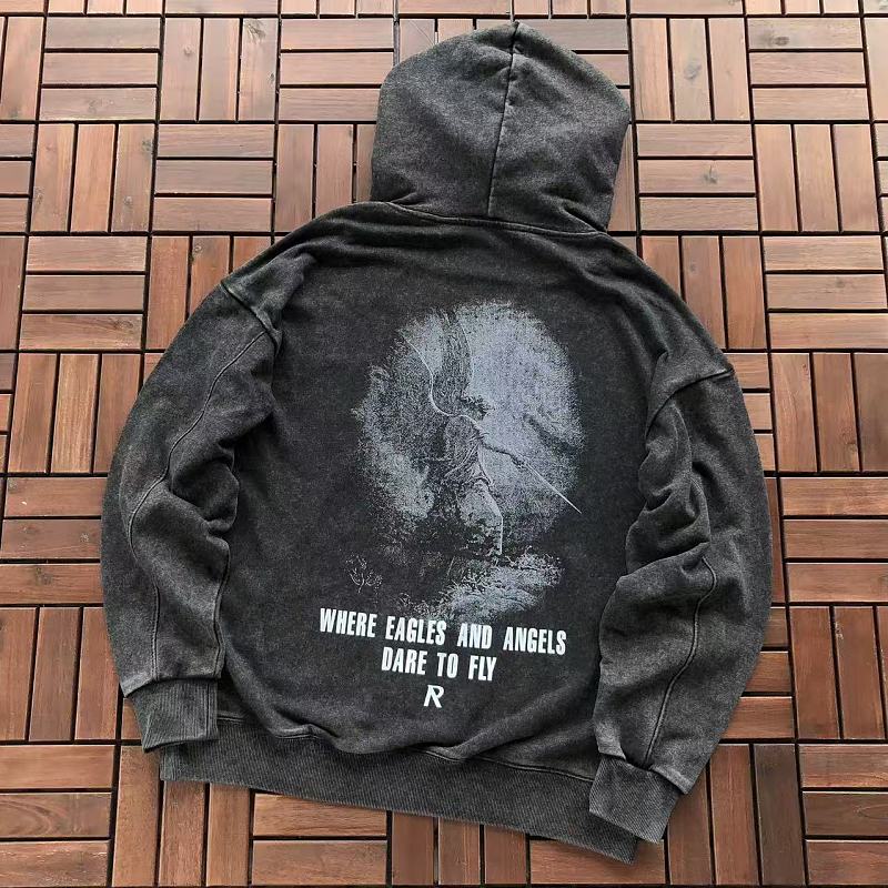 REPRESENT HOODIE 66081616 (im 185CM 80KG iwear size M in the photo)