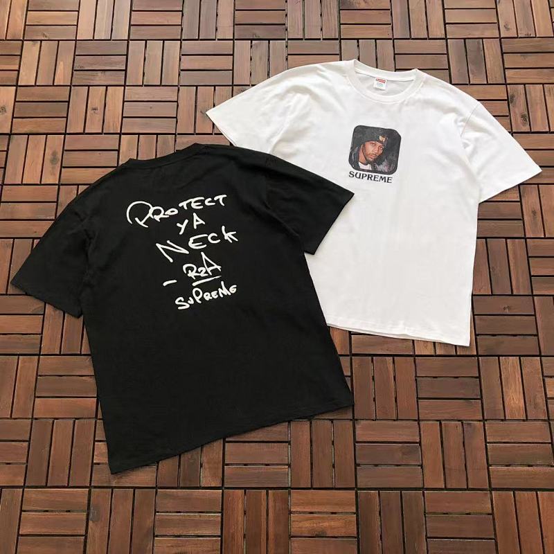 SUPREME & WU-TANG CLAN T-SHIRT 77031877 (im 176CM 58KG iwear size L in the photo)