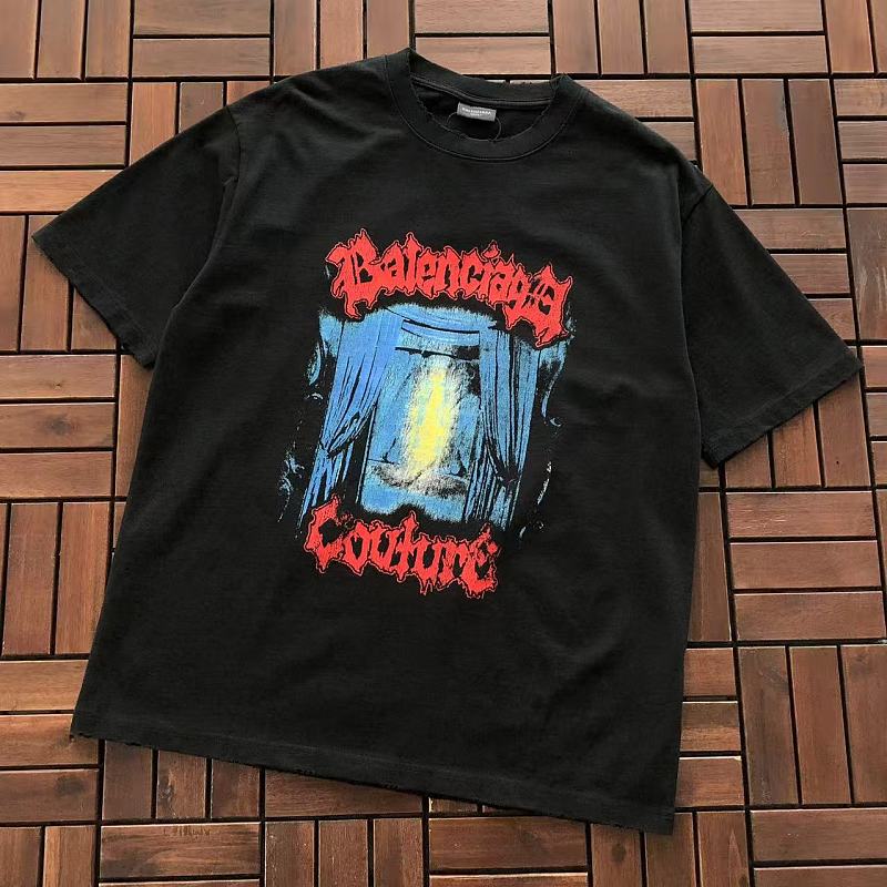 BALENCIAGA T-SHIRT 88051420 (im 185CM 70KG iwear size S in the photo)