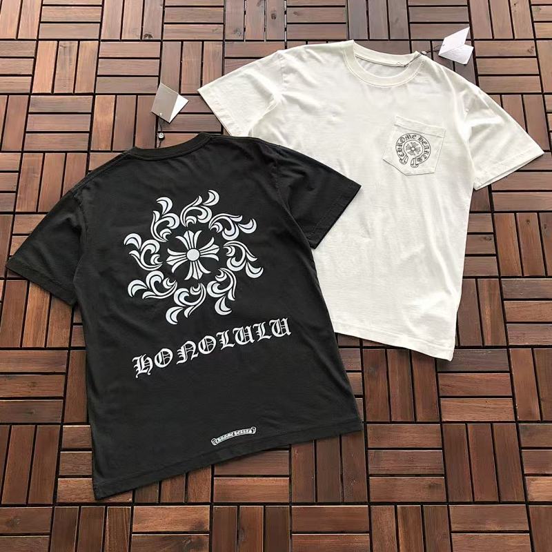 CHROME HEARTS T-SHIRT 55022502 (im 180CM 68KG iwear size S in the photo)
