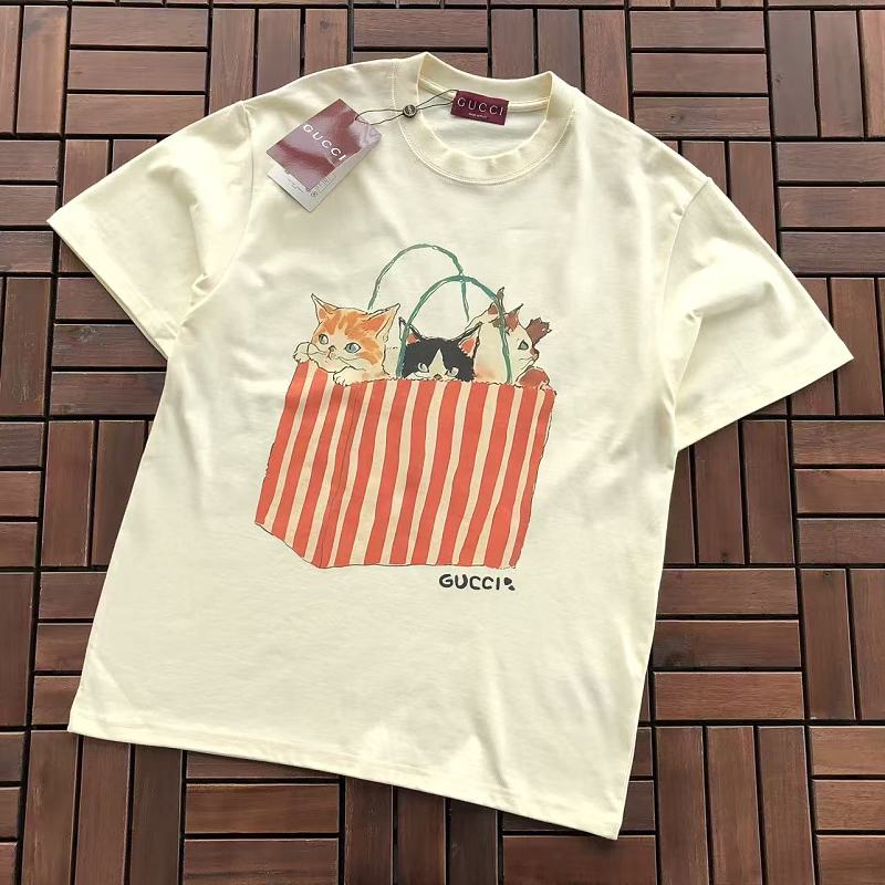GUCCI T-SHIRT 55080727 (im 185CM 80KG iwear size S in the photo)