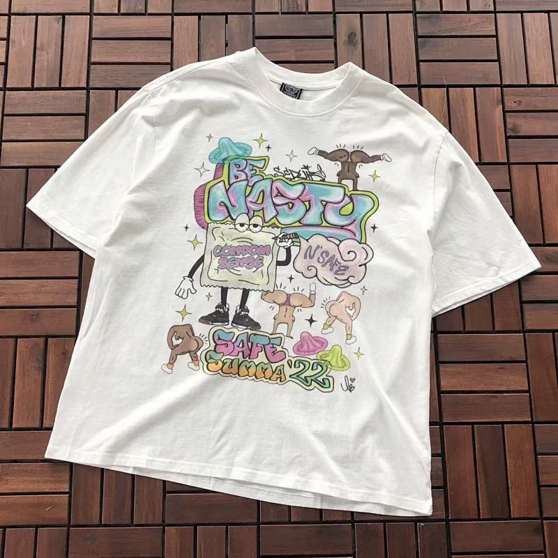 CHOOOSELF T-SHIRT 11102938(im 185CM 73KG iwear size L in the photo)