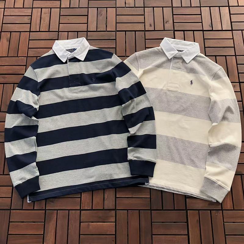RALPH LAUREN LONG-SLEEVE POLO 66011272 (im 185CM 80KG iwear size M in the photo)