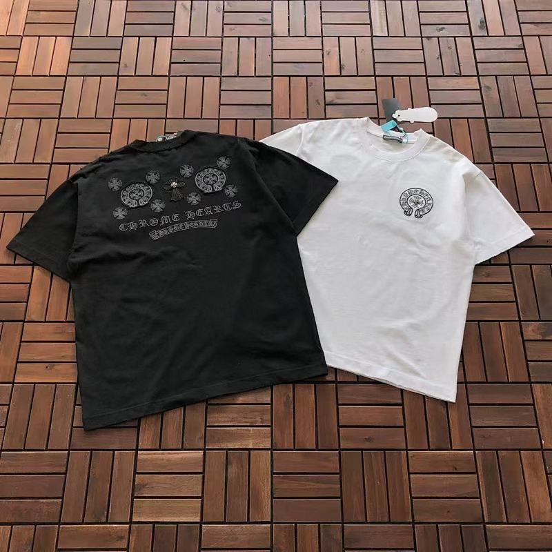CHROME HEARTS T-SHIRT 11122911 (im 176CM 58KG iwear size L in the photo)