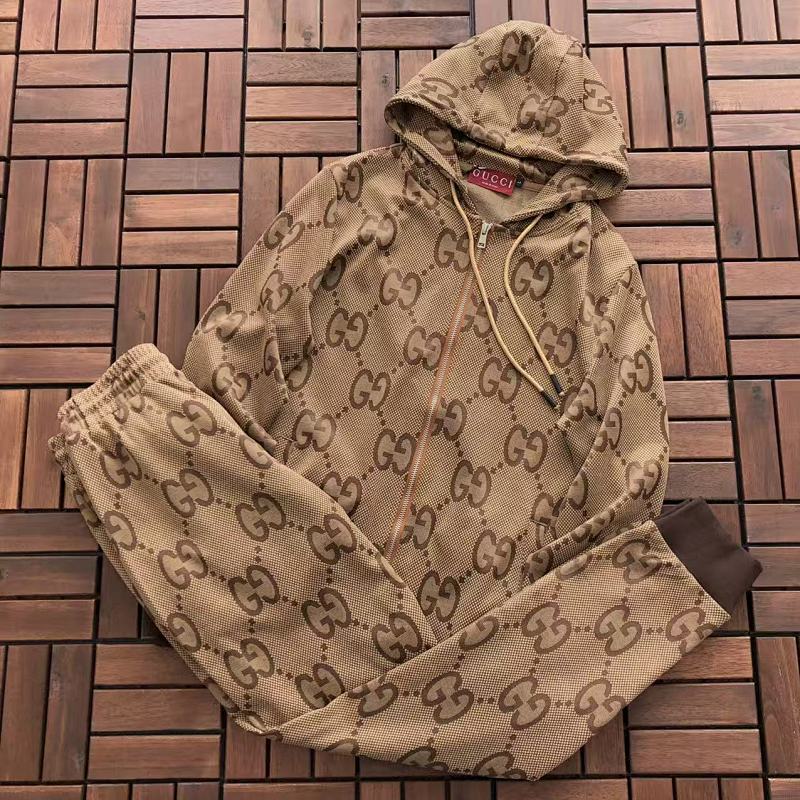 GUCCI HOODIE TROUSERS 11120715 (im 170CM 60KG iwear size L in the photo)