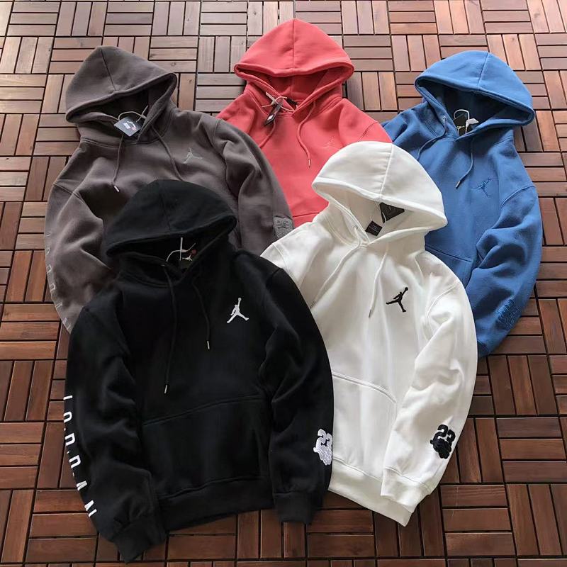 AIR JORDAN HOODIE FLEECE 33111237 (im 176CM 58KG iwear size L in the photo)