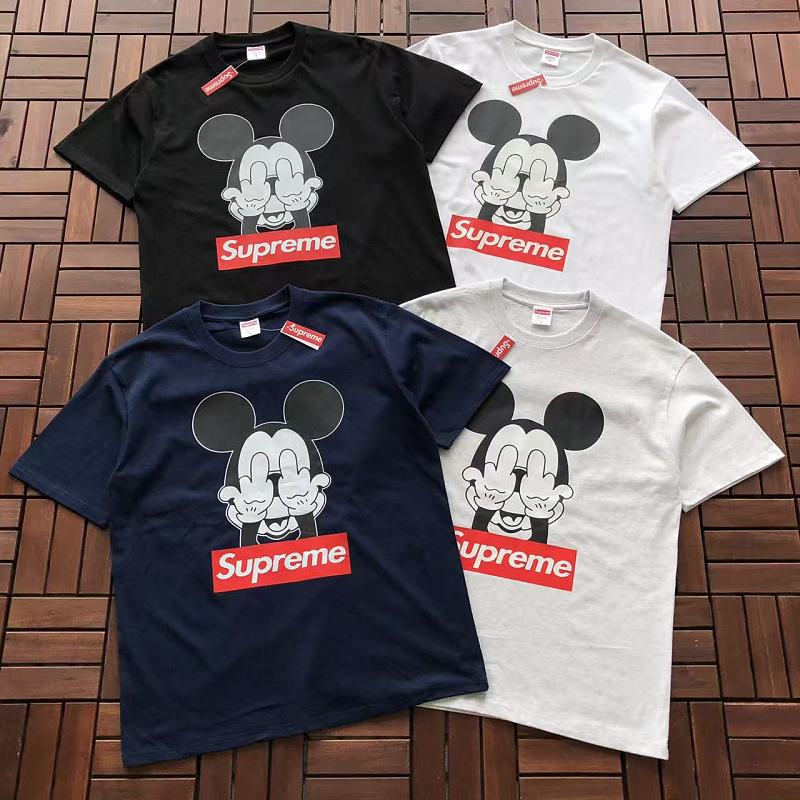 SUPREME & DISNEY T-SHIRT 55041859 (im 185CM 70KG iwear size M in the photo)