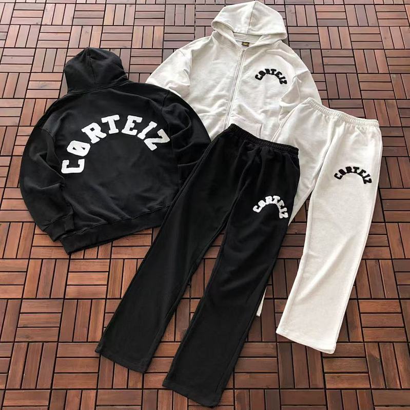 TOP PANTS CORTEIZ HOODIE TROUSERS 77032921 (im 185CM 80KG iwear size M in the photo)