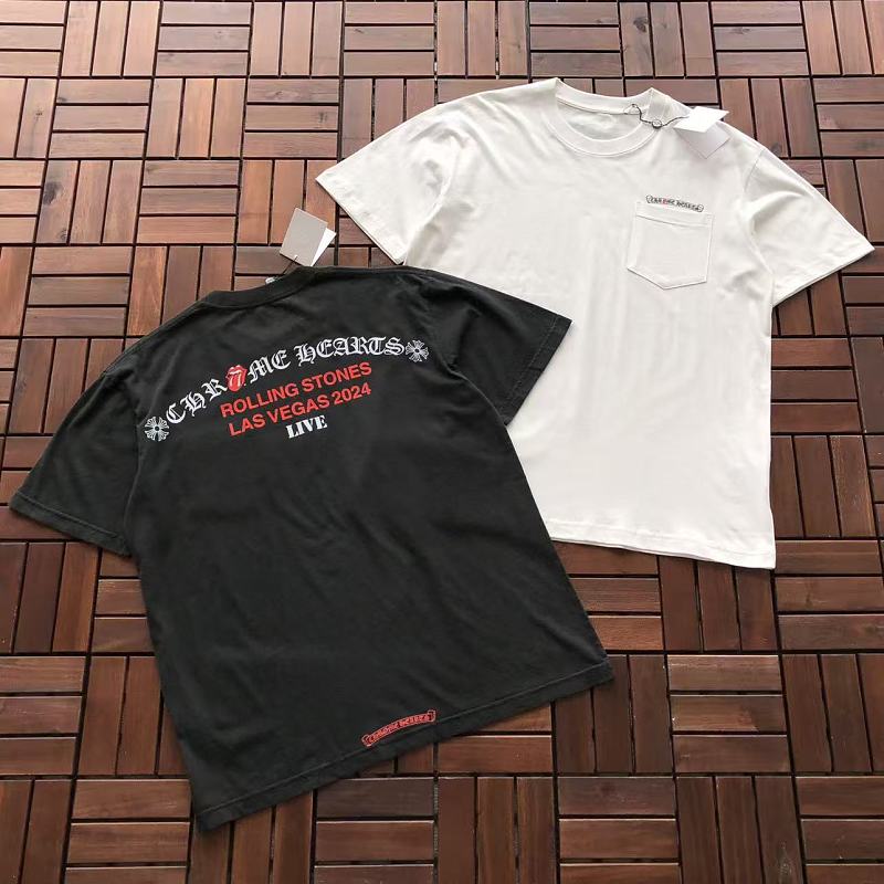 CHROME HEARTS T-SHIRT 55051753 (im 185CM 70KG iwear size M in the photo)