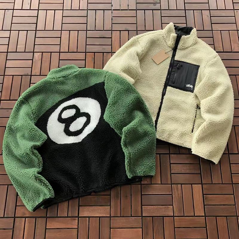 STUSSY JACKET FLEECE 55040782 (im 185CM 80KG iwear size M in the photo)