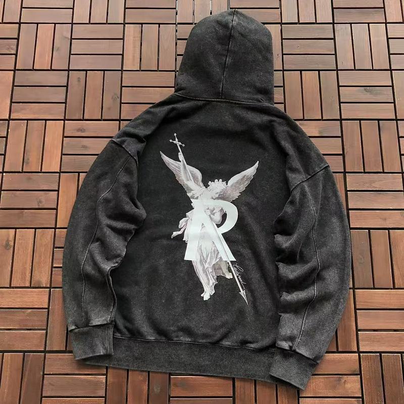 REPRESENT HOODIE 66081606 (im 185CM 80KG iwear size M in the photo)
