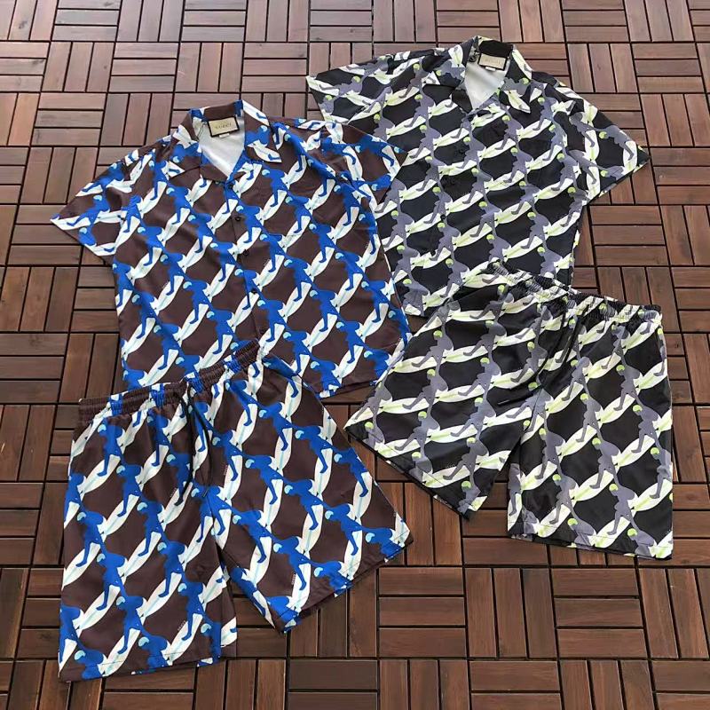 TOP PANTS GUCCI T-SHIRT SHIRT SHORTS 77012977