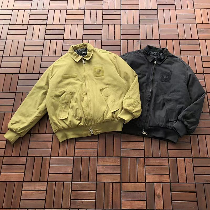 NIKE&STUSSY COTTON JACKET 22101423 (im 180CM 68KG iwear size L in the photo)