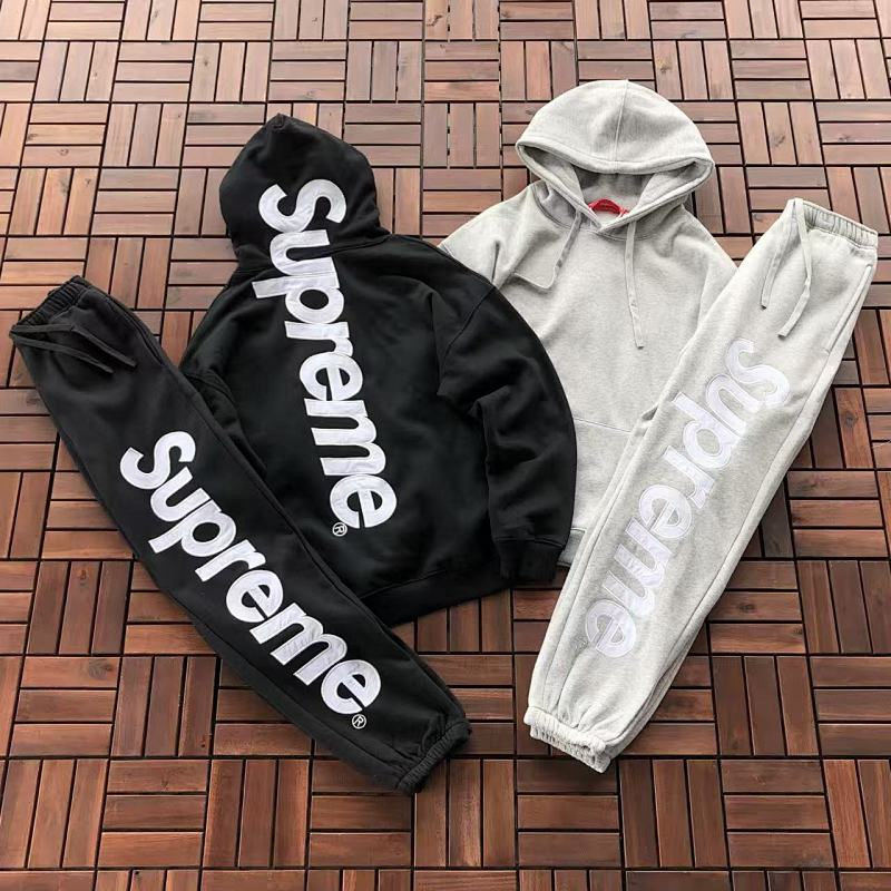 TOP PANTS SUPREME HOODIE TROUSERS FLEECE 22102620